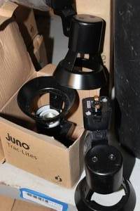 lot 133 image: Three Juno Trac-Lites Black in Color