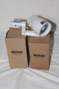 lot 160 image: UNUSED Three Nuvo Trac-Lites White in color