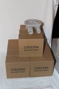 lot 206 image: 12 Washer Drain Pumps