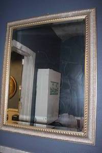 lot 400 image: Large Framed Wall Mirror