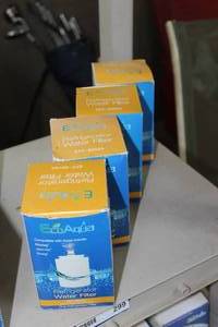 lot 299 image: EcoAqua Refridgerator Replacement Water Filters