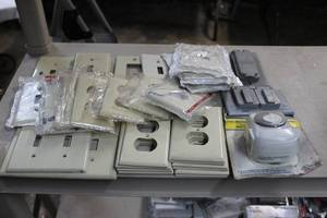 lot 340 image: Large Quantity of Outlet Covers