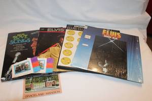 lot 304 image: Elvis Memorabilia