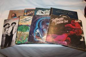 lot 269 image: Various LP Albums Titles Ted Nuggent and others as shown in pictures