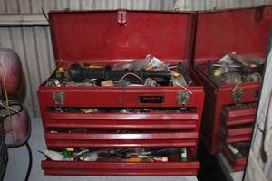 lot 381 image: Tool Box and Contents