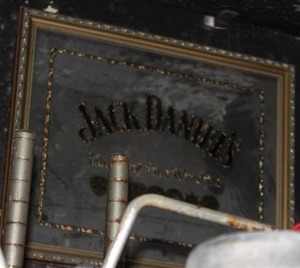 lot 355 image: Vintage Jack Daniels Mirror