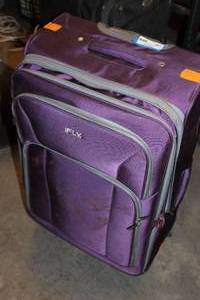 lot 347 image: Large Rolling Suitcase