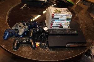 lot 480 image: Play Station 3 and Games