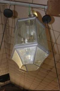 lot 505 image: Vintage Hanging Chandelier approximately 3 to 4 feet tall
