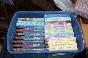lot 61 image: Collection of Romance Novels - Heart of Texas books, Crystal Creek books and more