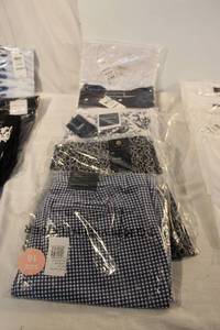 lot 80 image: Womens Clothes still in packages Tommy Hilfiger size 10, JM size M, Charter Club size 12, and Karen Scott size L