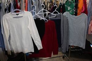 lot 90 image: Womens Clothes Talbots sweaters and pants