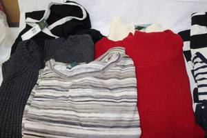 lot 148 image: Womens Clothes Lauren sweaters with tags