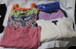lot 157 image: Womens Clothes Chaps, Lauren Talbots Tops size M-XL