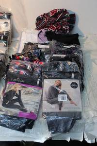 lot 169 image: Womens Clothes Cuddl Duds shirts, Leggins, hooded sweatshirt - all size L