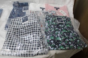 lot 177 image: Womens Clothes Charter Club pants size 12, Karen Scott tops size L, SIP