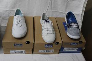lot 219 image: Womens Shoes (3) Keds size 7