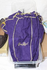 lot 221 image: 13 Crown Royal Bags