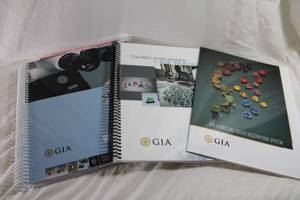 lot 122 image: Gemology and Diamond IdentificationGrading manuals. GIA approved. Includes Colored Gemstone Description System Hot Wheel chart. Manuals have inserts and worksheets