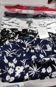 lot 272 image: Womens Clothes Size L Lauren Hawaiian tops, Lauren shirts SIP