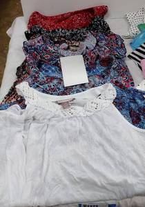 lot 274 image: Womens Clothes Size L White Stag fun prints all with tags