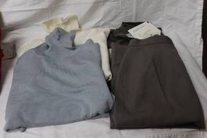 lot 246 image: Womens Clothes Austin Reed pants, turtleneck sweaters size M