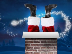 lot 190 image: Santa get Stuck and Not make it To Your House Then keep looking for YOUR CHRISTMAS PRESENT