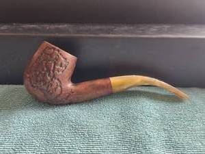 lot 25 image: Vintage Estate tobacco smoking pipe -