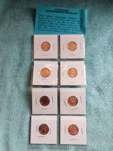 lot 60 image: US Treasury Commemorative Medallion set - brilliant uncirculated
