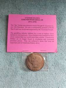 lot 63 image: 1972 United States Eisenhower Dollar