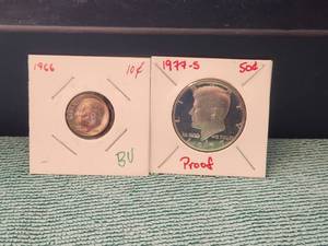 lot 67 image: Selection of Proof coins