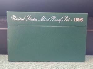 lot 107 image: 1996 United States Mint Proof Set