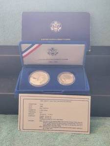 lot 113 image: 1986 United States Liberty Coins set