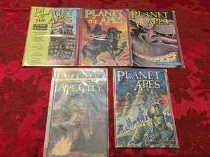 lot 33 image: Selection of Planet of the Apes comic books