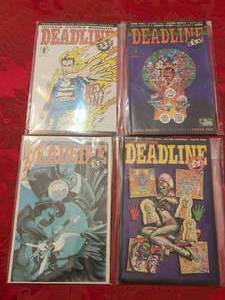 lot 36 image: Selection of Deadline comic books