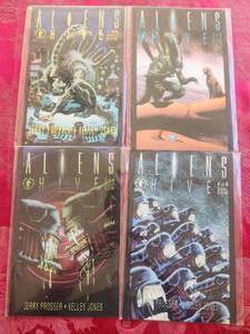 lot 77 image: Aliens Hive comic books - 1-4