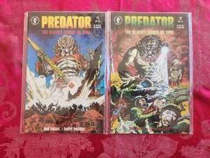 lot 97 image: Predator The Bloody Sands of Time comic books - 1 and 2