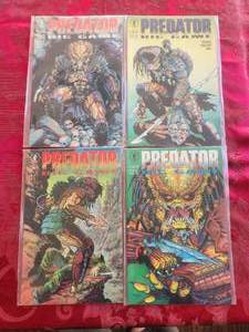 lot 100 image: Predator - Big Game comic books - 1-4