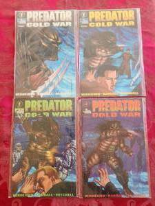 lot 112 image: Predator - Cold War comics - 1-4