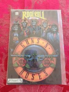 lot 124 image: Rock n Roll - Guns N Roses comic