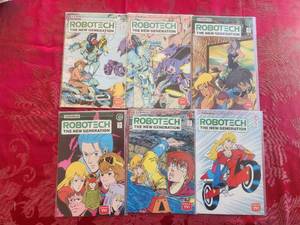 lot 130 image: Robotech - The New Generation comic books