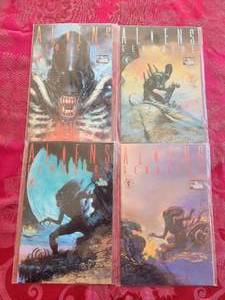 lot 147 image: Aliens Genocide comic books - 1-4