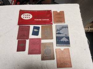 lot 173 image: Selection of vintage Fort Worth banking items
