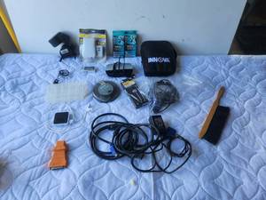 lot 186 image: Selection of electronics, including Genesis