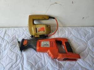 lot 188 image: Selection of Black and Decker tools