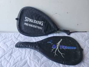 lot 192 image: Selection of 2 Racquetball rackets