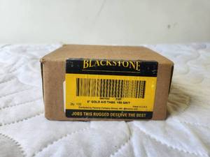 lot 205 image: Blackstone 5 Gold AO tabs 150 grit