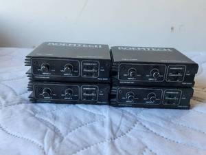 lot 265 image: Selection of 4 Roemtech plenum mixeramplifier