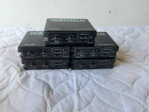 lot 272 image: Selection of 5 Roemtech plenum mixeramplifier