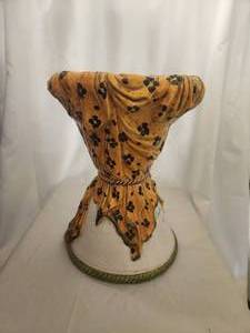 lot 119 image: Whimsical ceramic stand - signed by artist